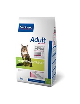 Virbac Cat Adult Neutered & Entire su lašiša