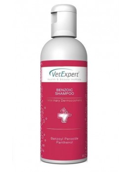 VetExpert šampūnas su benzilo peroksidu