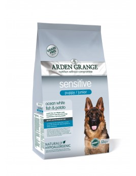 Begrūdis maistas jautriems šuniukams AG Sensitive