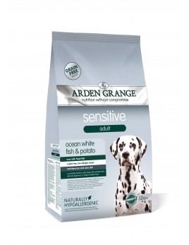 NEW: Begrūdis maistas jautriems šunims su menke/bulvėmis AG Sensitive