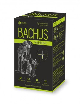 Bachus Hair&Skin papildas šunims ir katėms N60