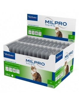 MILPRO, tabletės katėms virš 2 kg